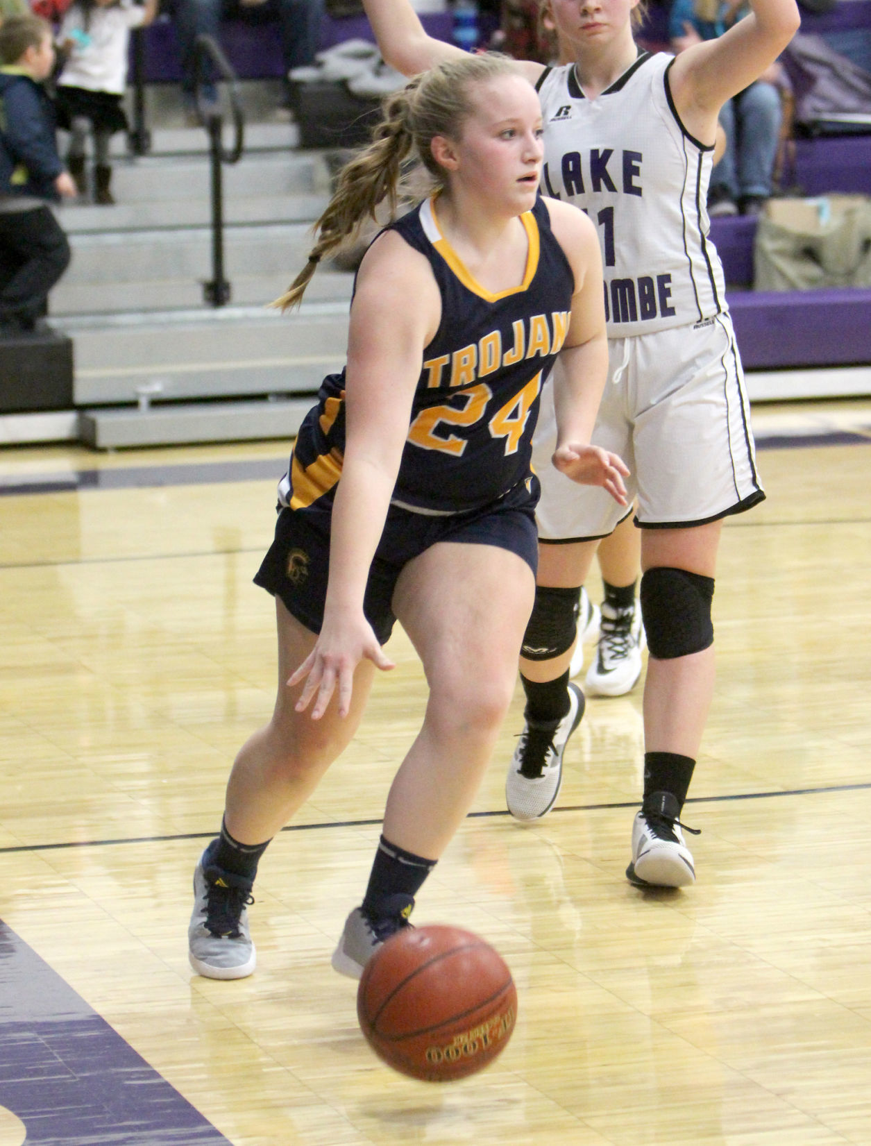 New Auburn at Lake Holcombe girls basketball 12-13-19